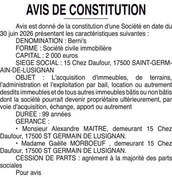 Contenu publication