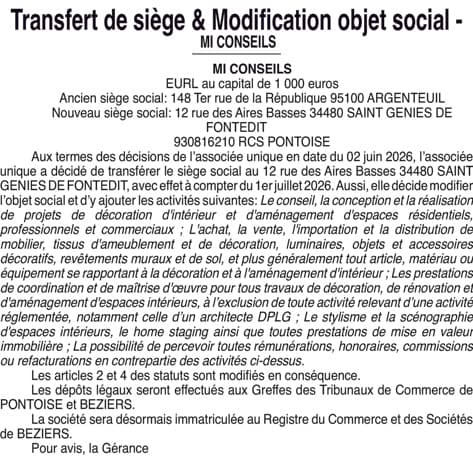 Contenu publication
