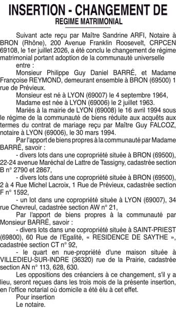 Contenu publication