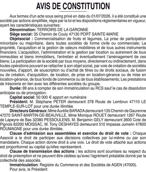 Contenu publication