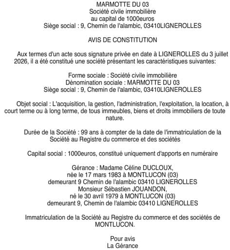 Contenu publication