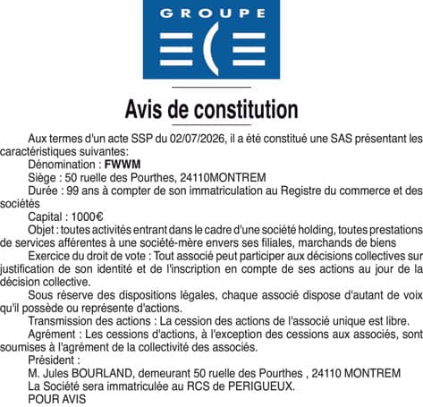 Contenu publication