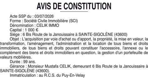 Contenu publication