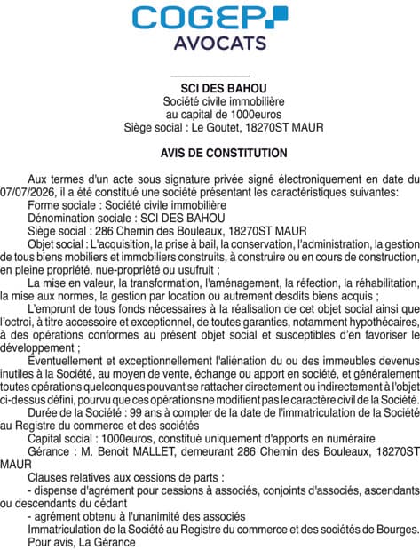 Contenu publication