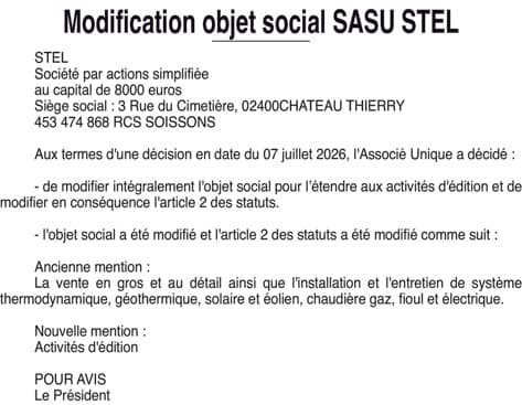 Contenu publication
