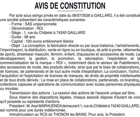 Contenu publication