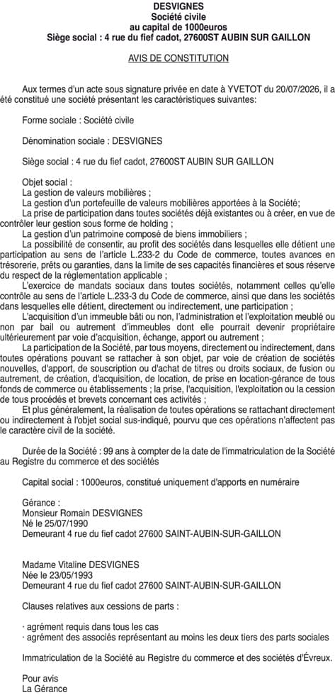 Contenu publication