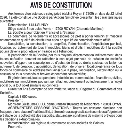 Contenu publication