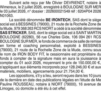 Contenu publication