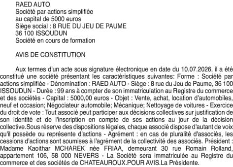 Contenu publication