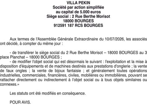 Contenu publication