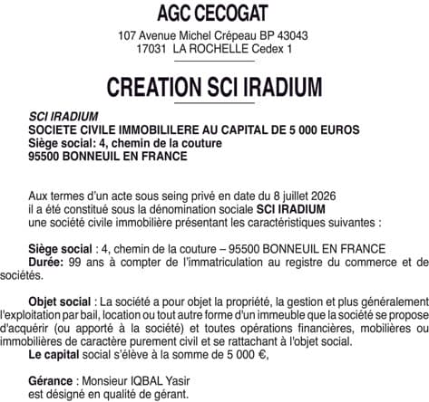 Contenu publication