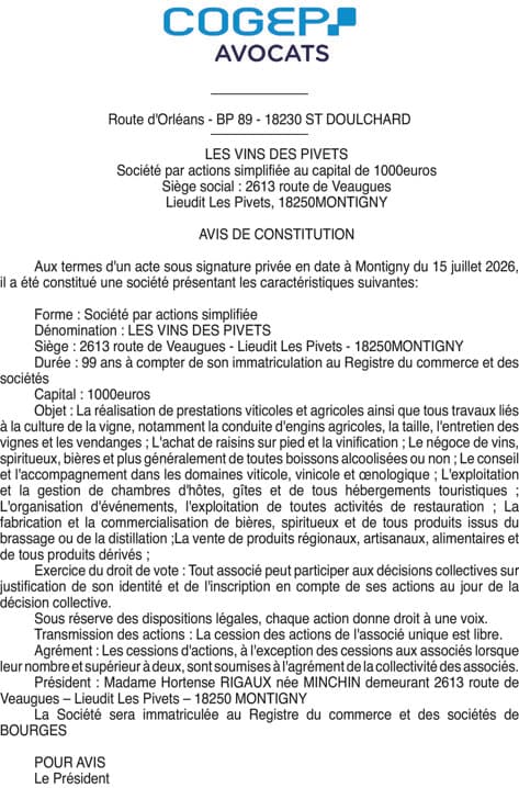 Contenu publication