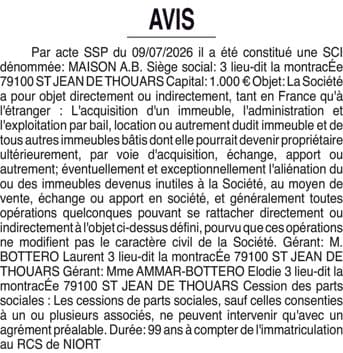Contenu publication