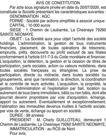 Contenu publication