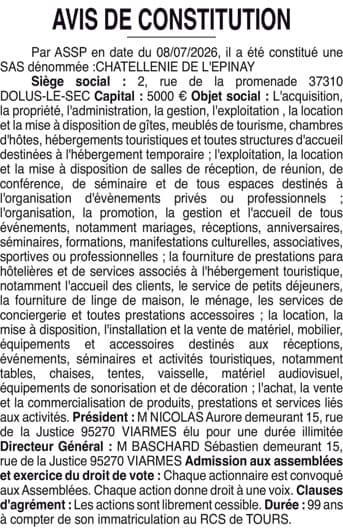 Contenu publication