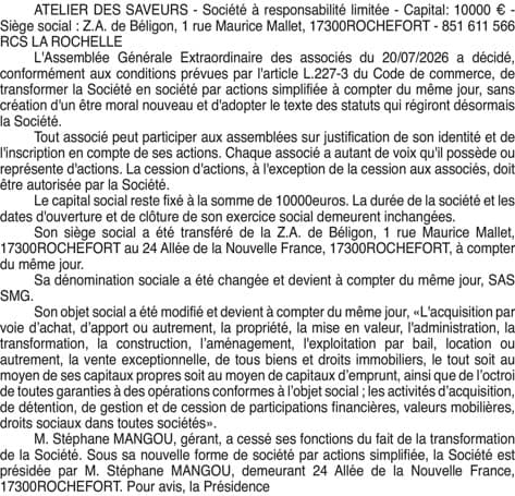 Contenu publication