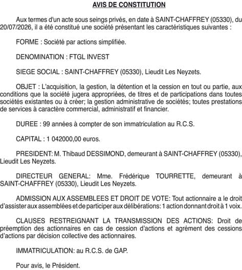 Contenu publication