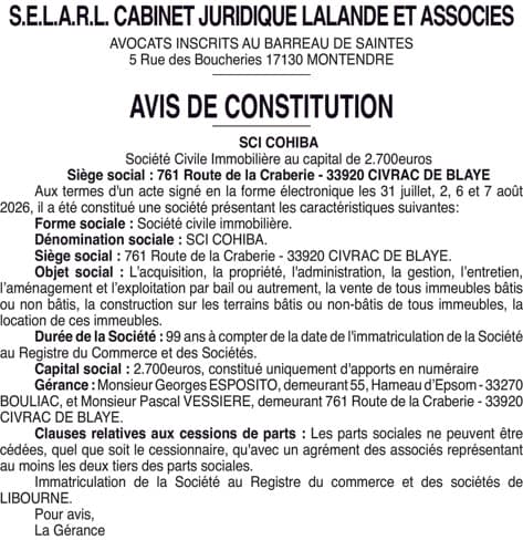 Contenu publication