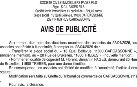 Contenu publication