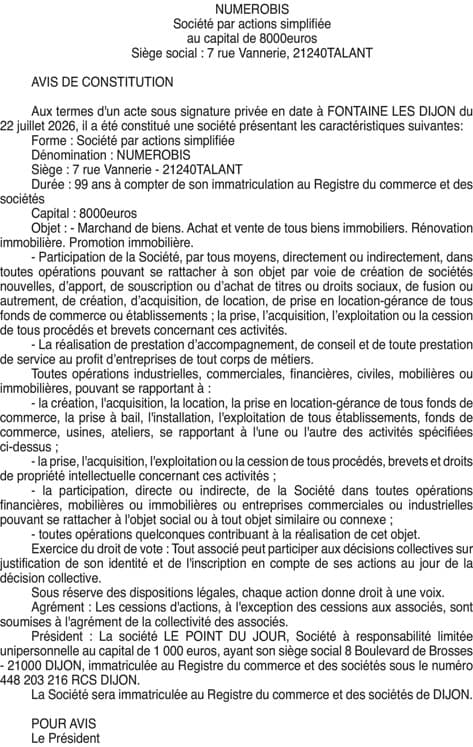 Contenu publication