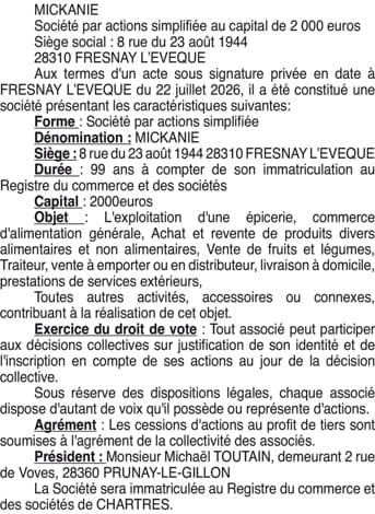 Contenu publication