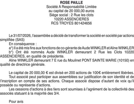 Contenu publication