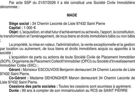 Contenu publication