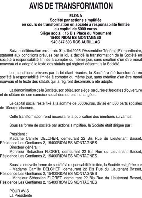 Contenu publication