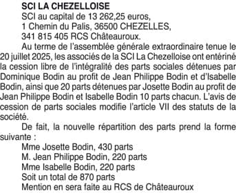 Contenu publication
