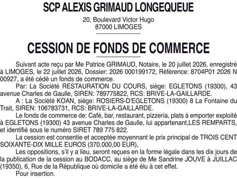 Contenu publication