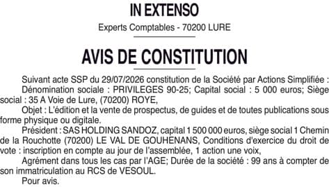 Contenu publication