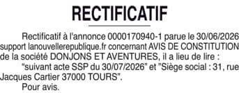 Contenu publication