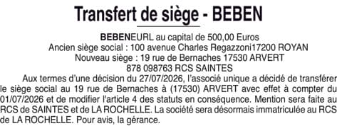 Contenu publication