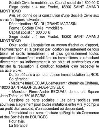 Contenu publication