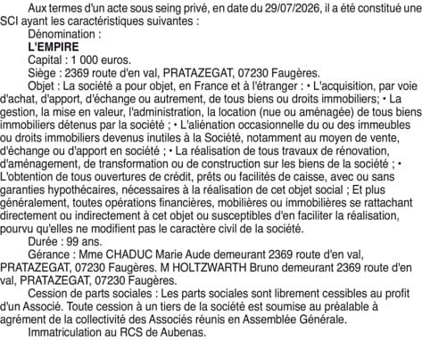 Contenu publication