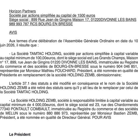 Contenu publication