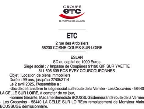 Contenu publication