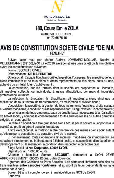 Contenu publication