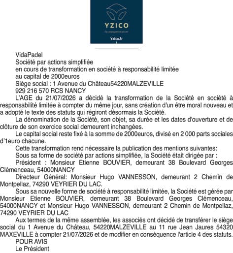 Contenu publication