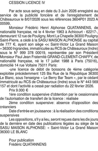 Contenu publication