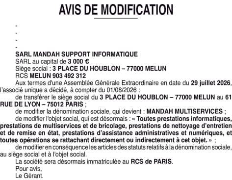 Contenu publication