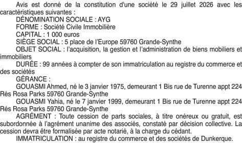 Contenu publication