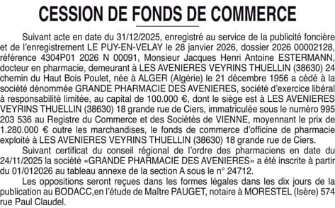 Contenu publication