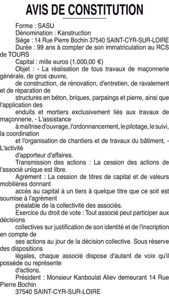Contenu publication