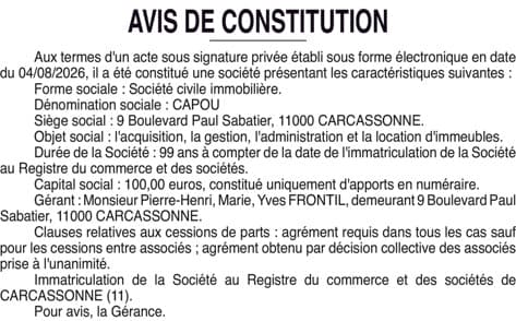 Contenu publication
