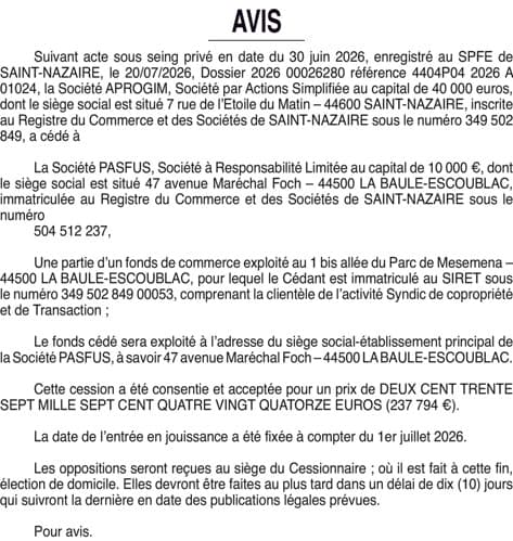 Contenu publication