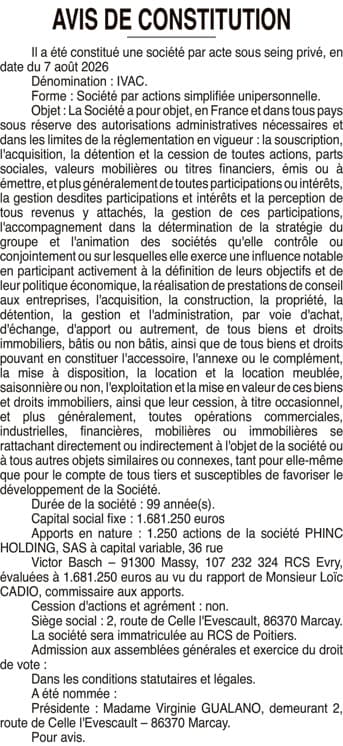 Contenu publication