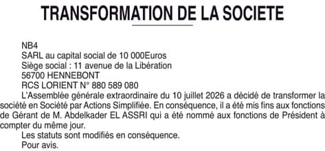 Contenu publication