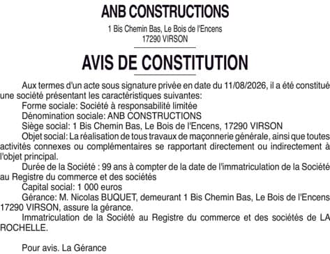 Contenu publication
